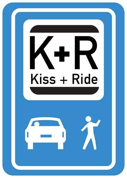 Kissandride. Skilt