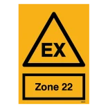 Advarselsskilt - EX Zone22