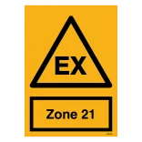 Advarselsskilt - EX Zone 21