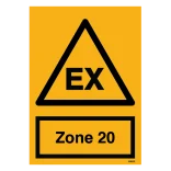 Advarselsskilt - EX Zone 20