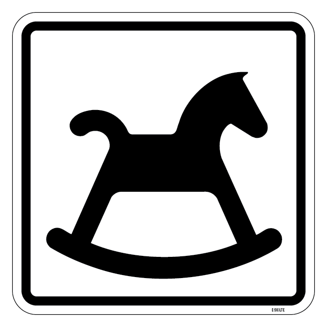 Leg. Piktogram skilt