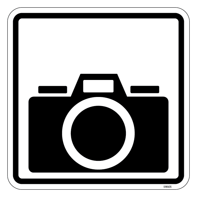 Foto. Piktogram skilt