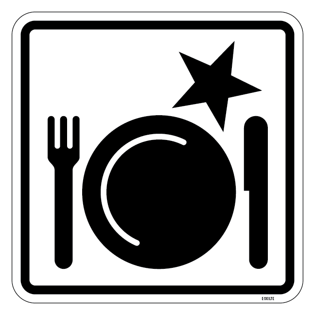 Mad - Piktogram skilt