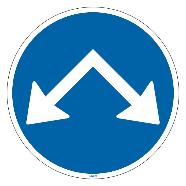 D16 - Valgfri passage skilt