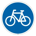 D21 - Cykelsti skilt