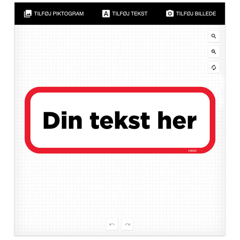 Billede af design selv funktionen på denne side