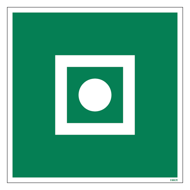 E031 Generel alarm ombord skilt