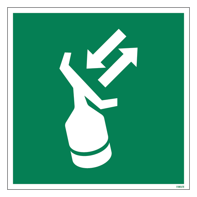 E047 Eftersøgning og redning transponder skilt