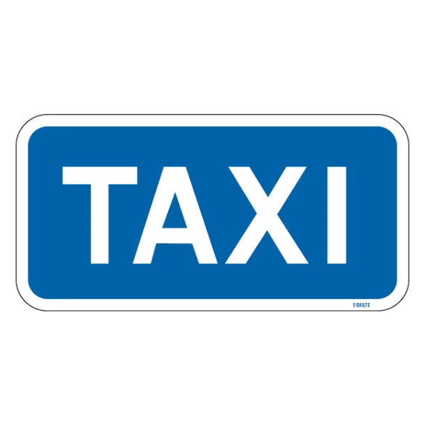 E32 - Taxiholdeplads skilt