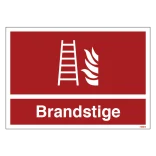 Brandstige skilt