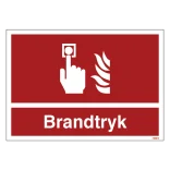 Brandtryk skilt