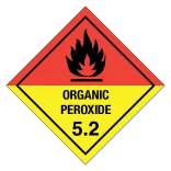 Organic peroxide, klasse 5.2 fareseddel