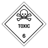 Toxic, klasse 6 fareseddel