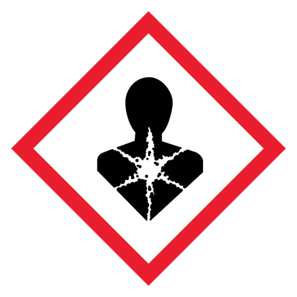 GHS08 Sundhedsfare (Health hazard) skilt