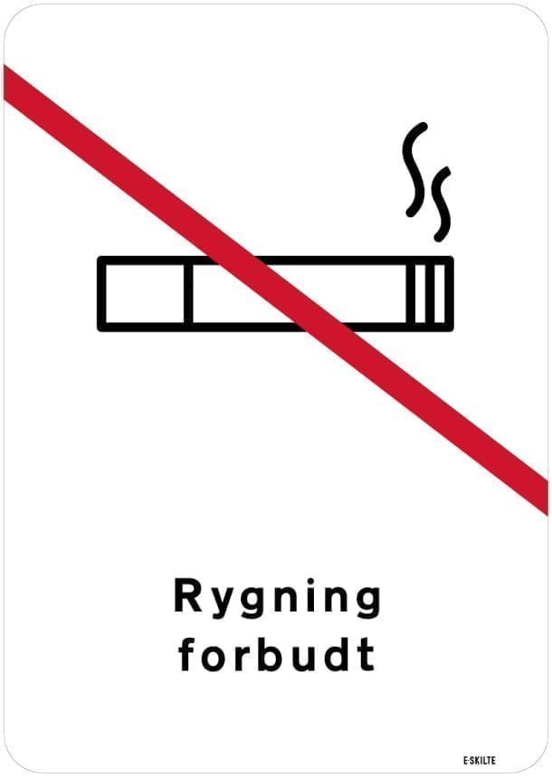 Rygning forbudt