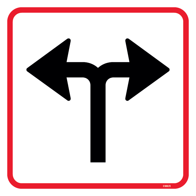 U6,5 - Gælder tilstødende veje skilt