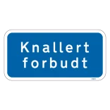 UD21,5 - Knallert forbudt skilt