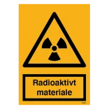 Radioaktivt materiale skilt