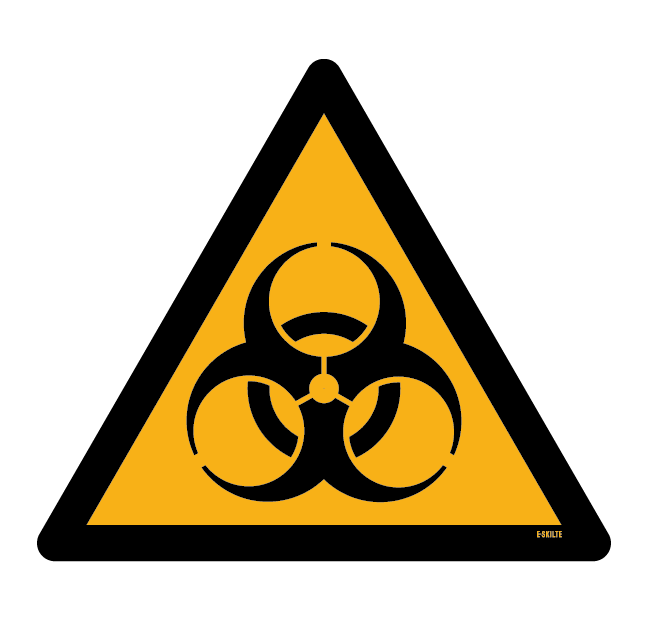 W009 Biologisk fare skilt