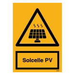 Solcelle PV skilt