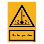 Temperatur skilte