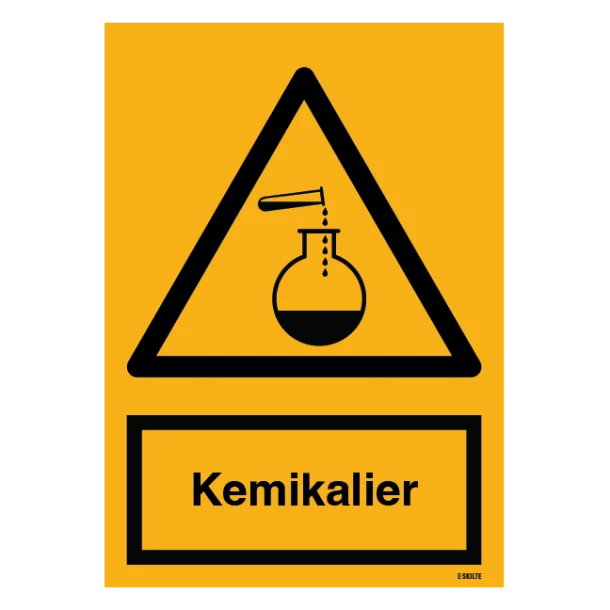 Kemikalier. Advarselsskilt