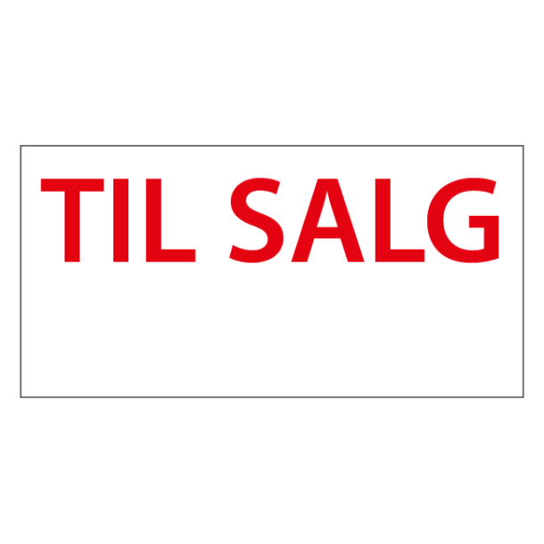 Til salg skilt - Image 2