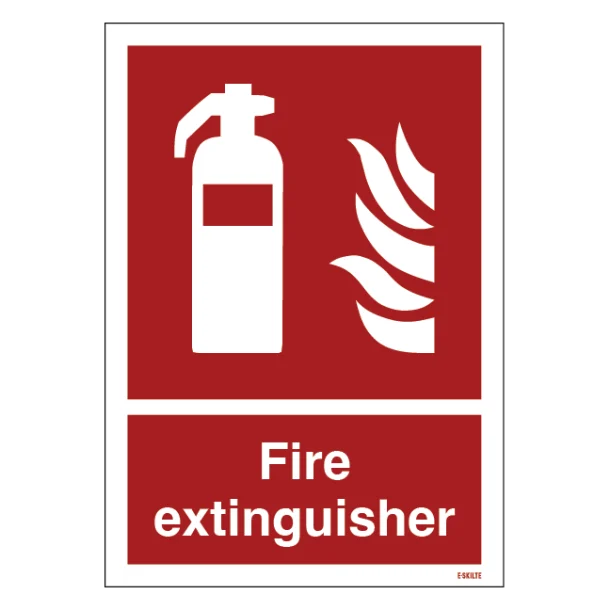 Fire Extinguisher: Brandskilt