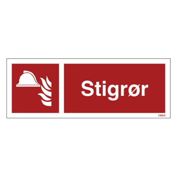 Stigrør Skilt