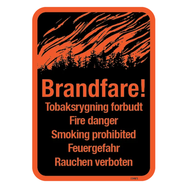 Brandfare!: Brandskilt