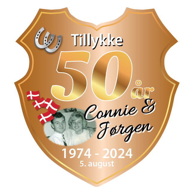 Bryllupsskilt Skjold