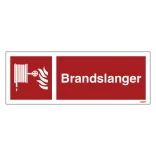 Brandslanger Brandskilt