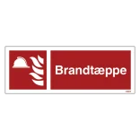 Brandtæppe Brandskilt