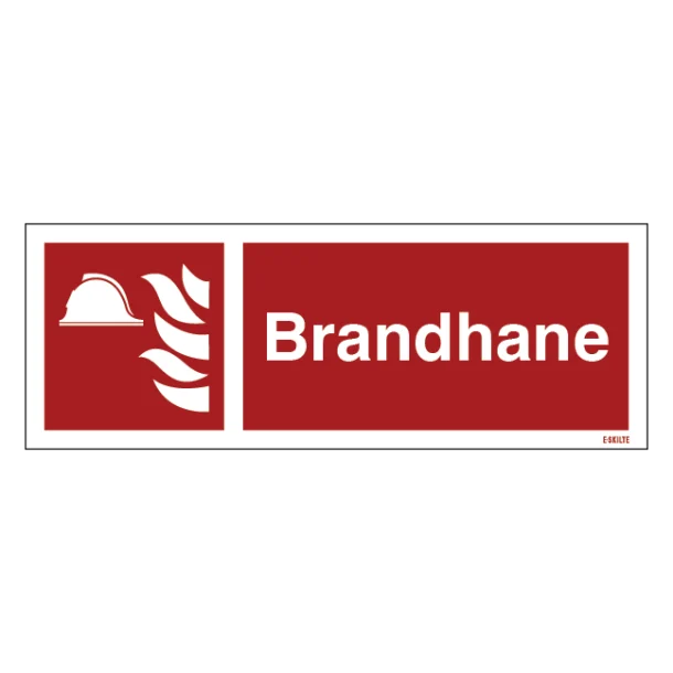 Brandhane Brandskilt