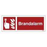 Brandalarm Brandskilt