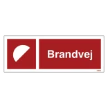 Brandvej: Brandskilt