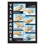 Vask hænder skilt