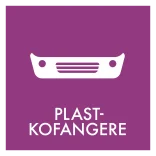 Plastkofanger skilt - Dansk Affaldssortering