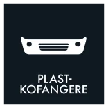 Plastkofanger sort skilt - Dansk Affaldssortering