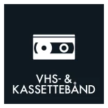 VHS- og kassettebånd affald sort skilt - Dansk Affaldssortering