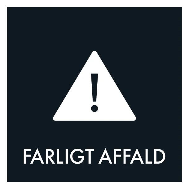 Farligt affald sort skilt - Dansk Affaldssortering