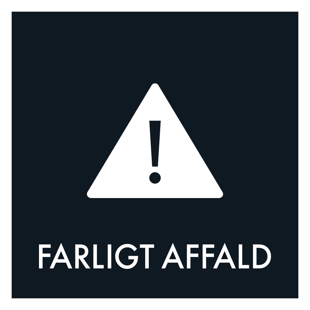 Farligt affald sort skilt - Dansk Affaldssortering