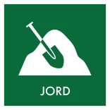 Jord affald skilt - Dansk Affaldssortering