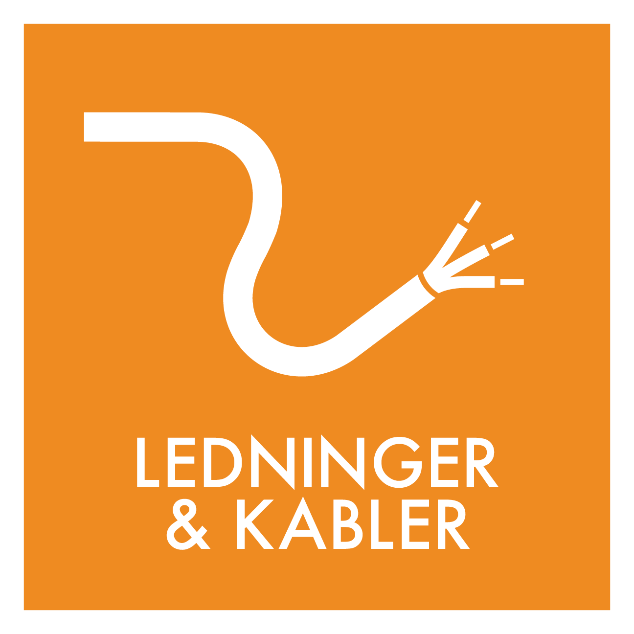 Ledninger & kabler affald skilt - Dansk Affaldssortering