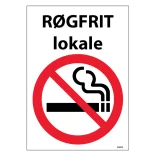 Røgfrit lokale Skilt