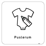 Puslerum Skilt