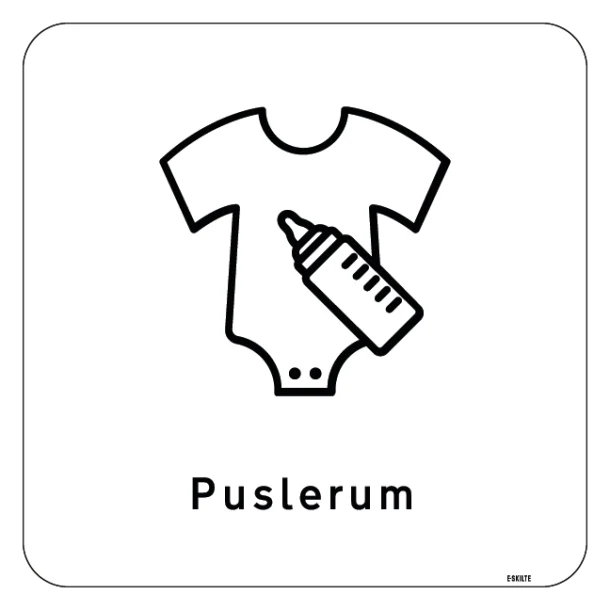 Puslerum Skilt