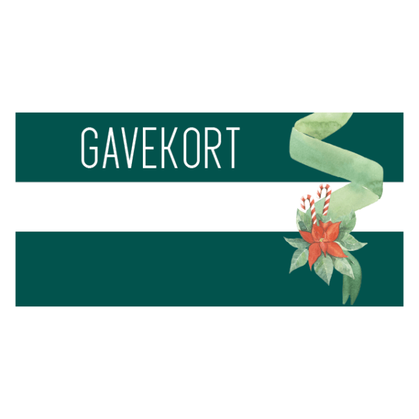 Gavekort julegave grøn - Image 2