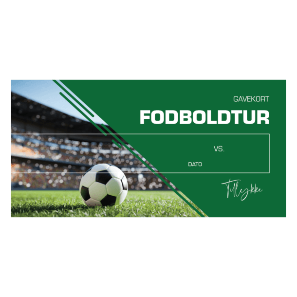 Gavekort Fodbold - Image 2