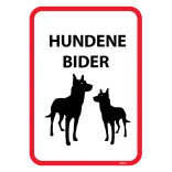 Hunden bider. Hunde skilt